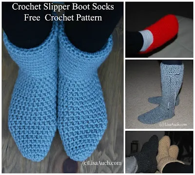 Free crochet slipper patterns Slipper Socks - Free Crochet Pattern crochet adult socks free pattern Crochet Boot Socks Pattern FREE adult crochet socks boots slippers free easy crochet slipper socks easy crochet slipper socks patterns