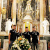 El Valencia CF - Mestalla realiza la Ofrenda a la Virgen
