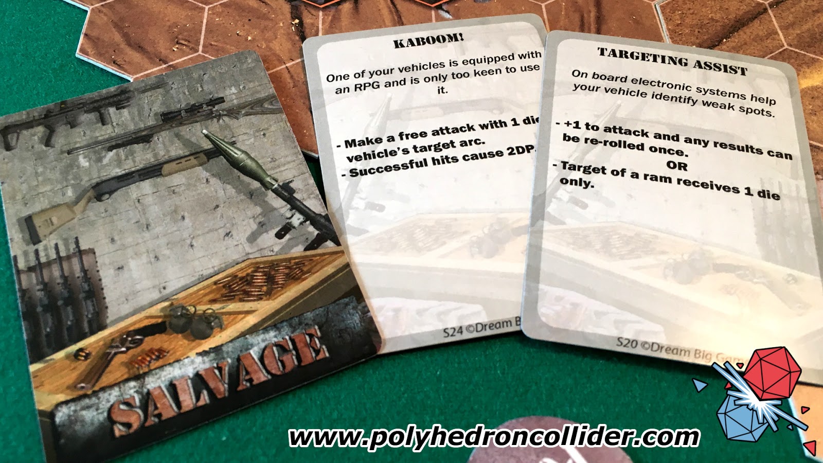 Wreck and Ruin Kickstarter review salvage cards