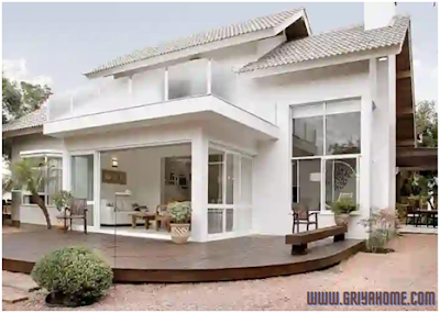 Desain rumah minimalis sederhana putih klasik modern