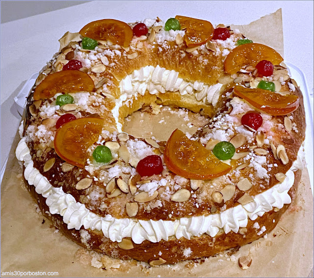 Mi Roscón de Reyes en Boston 2020