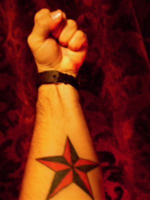 tattoos on wrist for guys. star tattoos for guys