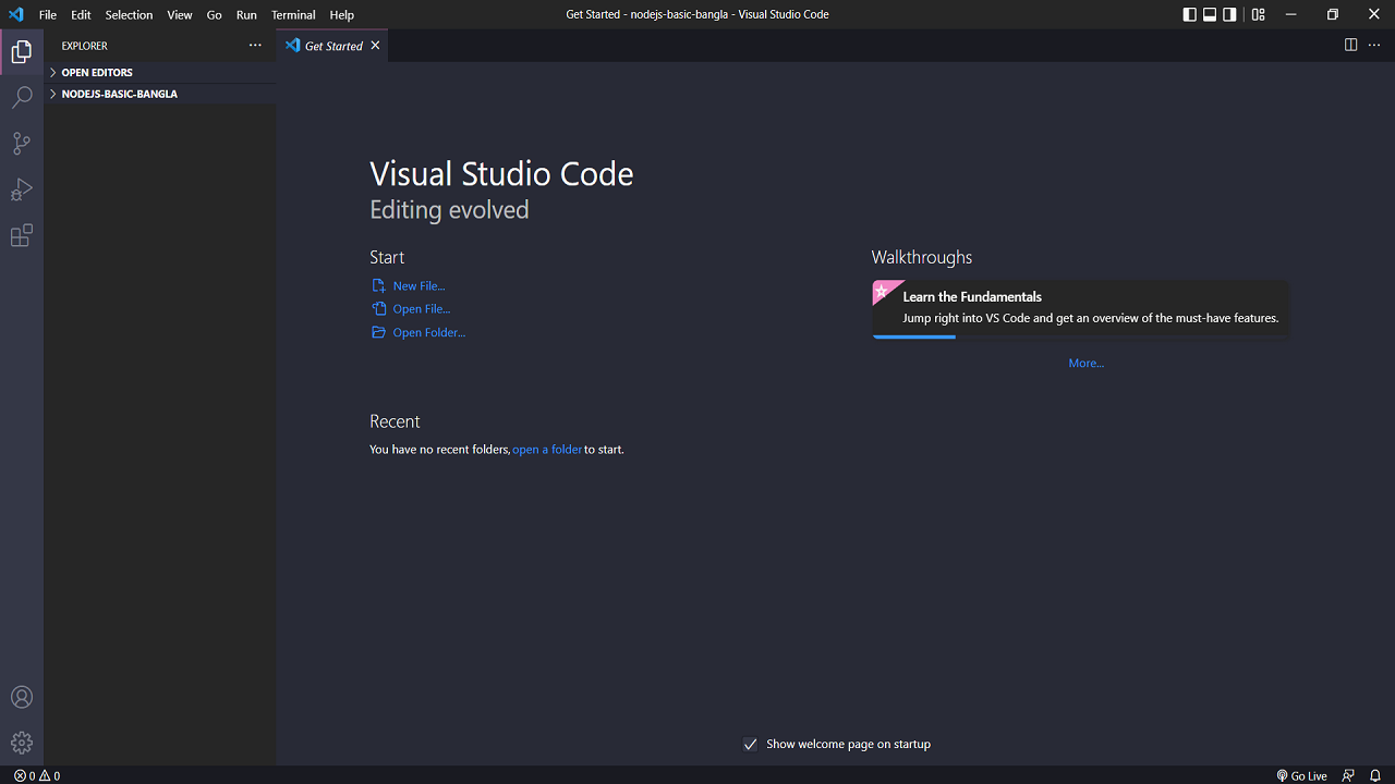  Visual Studio Code ডাউনলোড এবং সেটআপ