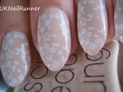 Rescue Beauty Lounge Opaque Nude stamped with BM plate 221