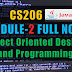 Module 2 Note-CS206 [JAVA] Object Oriented Design and Programming
