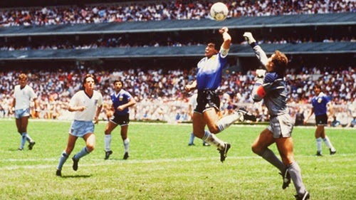 La manos de Dios, de Maradona na copa do mundo de 1986