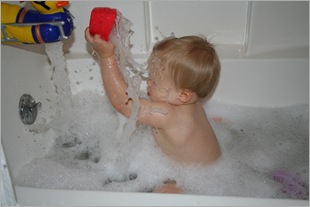 Bathtime, Catalouie, and Bedtime fun 062