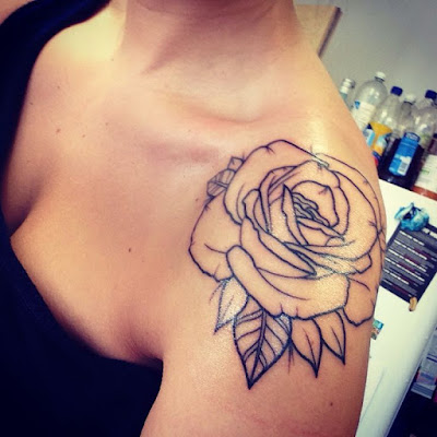 STUNNING WATERCOLOR ROSE TATTOOS : FASHION $ STYLE