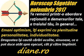 Horoscop noiembrie 2017 Săgetător 