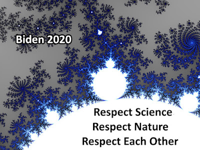 Respect Science, Respect Nature, Respect Each Other. Biden 2020 - Math Meme - Please Share Worldwide! Thanks! #Vote4Joe - gvan42