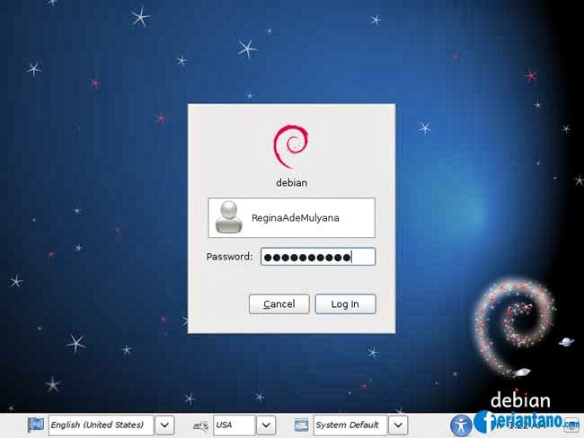 Cara Install Debian 6 Squeeze Berbasis GUI Lengkap Dengan Gambar - Feriantano.com