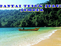 Teluk Jeruk Jember, Pantai hijau Yang Eksotis