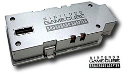 O Broadband Adapter veio suprir a demanda de jogos online para o GameCube, porém pouquíssimos jogos deram atenção a esse campo no GameCube. Destaque para Phantasy Star Online