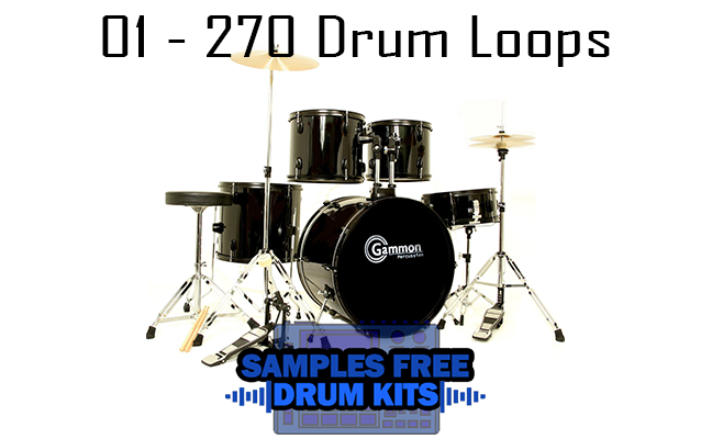 01 - 270 Drum Loops