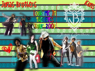 Cool wallpaper of Jonas Brothers