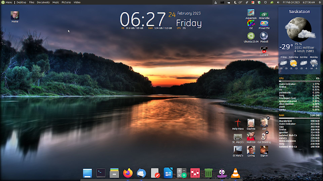 The Wizard's Ubuntu MATE desktop