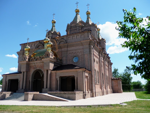 Старобільськ. Свято-Скорбященський жіночий монастир. Храм «Всіх скорботних радість»