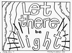 Day One Coloring Pages 3