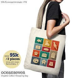 OceanSeven_Shopping Bag_Tas Belanja__Nature & Animal_SFA Funniest Animals 1 TX
