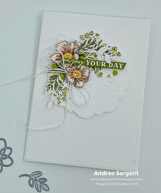 Personally create a floral card to say ‘happy birthday’ from your heart.