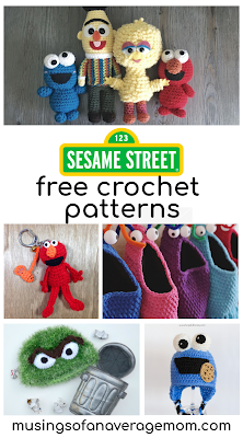 free sesame street crochet patterns