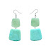 Your daily dose of pretty: Mink Schmink Mint Turquoise Resin Earrings