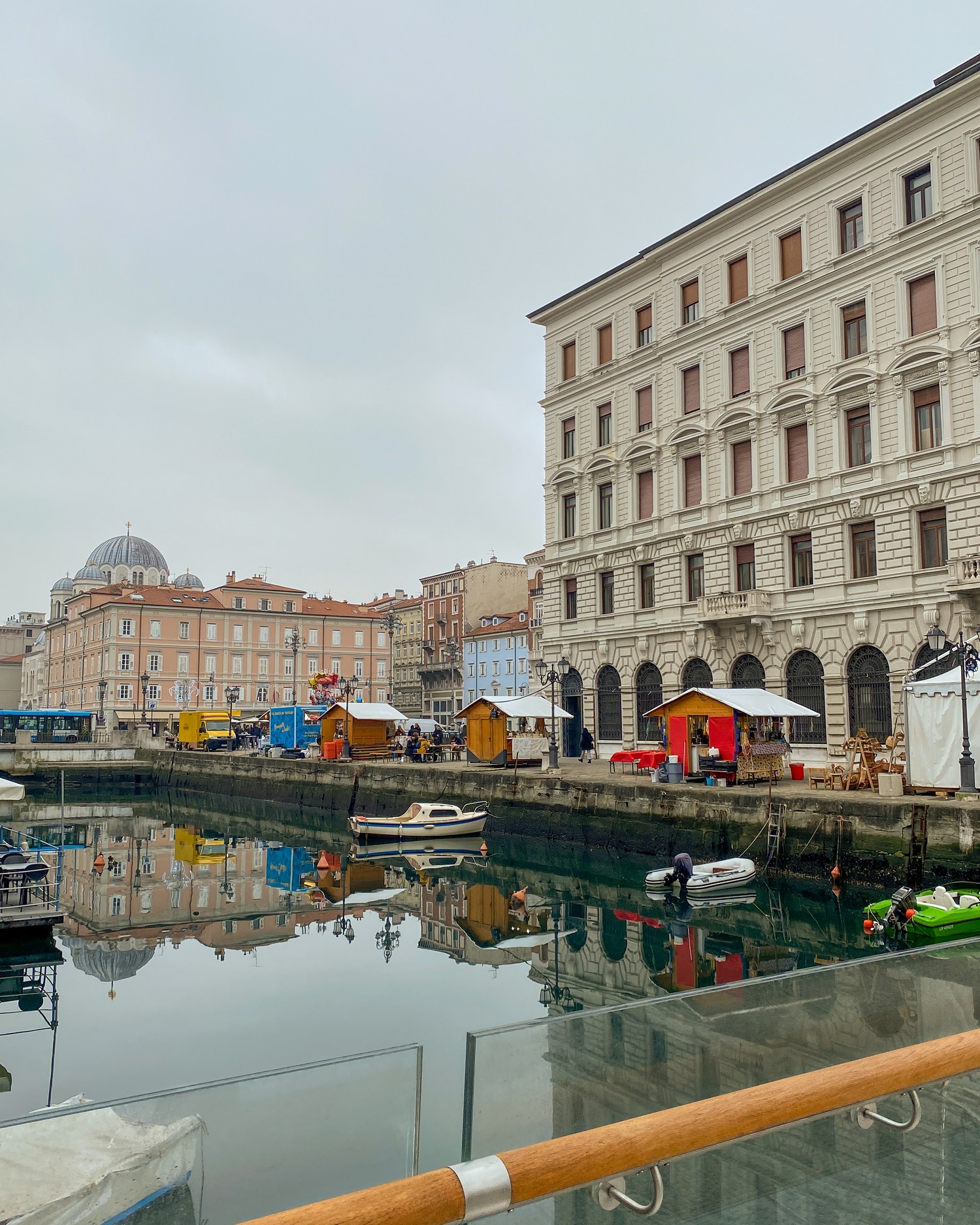 Postcards from Rainy Trieste, Italy