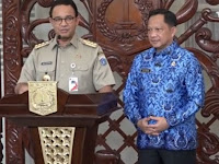 Menteri Tito Karnavian Puji Gubernur Anies Terkait Penanganan Corona