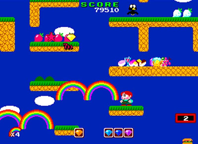 Rainbow Island: Rhe story the Bubble Bobble 2+arcade+game+portable+videojuego+descargar gratis