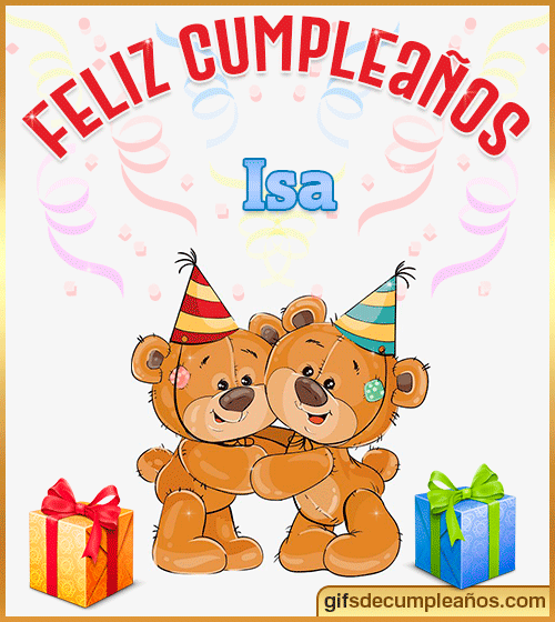 Gifs Feliz Cumpleanos Isa Gifs Feliz Cumpleanos Isa