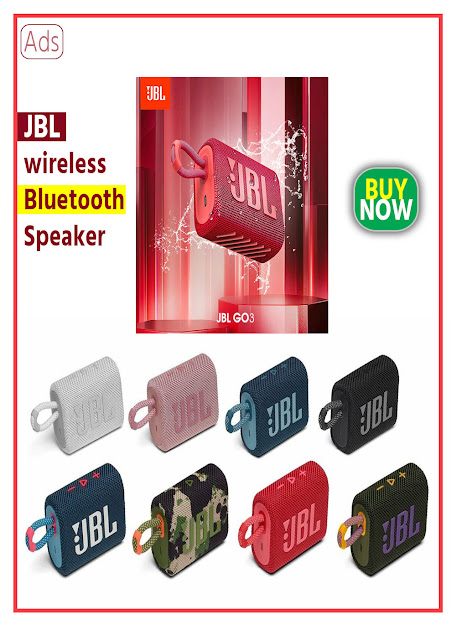 Original JBL GO 3 GO3 wireless Bluetooth Speaker Subwoofer
