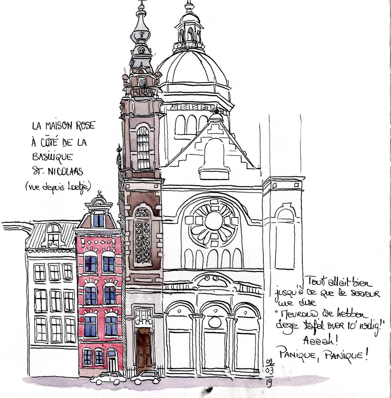 Two Weeks To Go Before Amsterdam Urban Sketchers