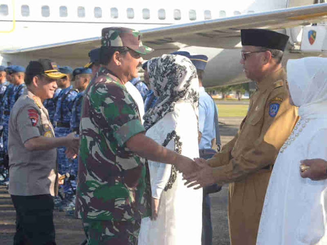 Nurdin Abdullah Temani Hadi Tjahjanto dan Tito Karnavian Safari Ramadhan di Sulsel