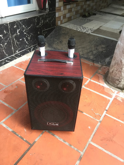 Loa kéo bluetooth karaoke siêu bass, siêu trable