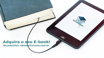 Convido a todos para seguirem meu perfil de edição de e-books nas redes: @civanaebooks