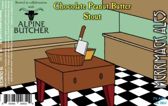 Merrimack Releasing Chocolate Peanut Butter Stout & Vigor