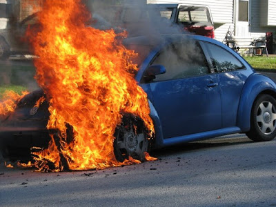 Tips to Apply When Your Car Is On Fire - FRSC