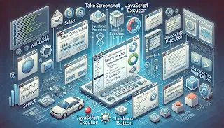 Detailed explanation of TakeScreenshot, JavaScriptExecutor, Select, ListBox, CheckBox, and RadioButton