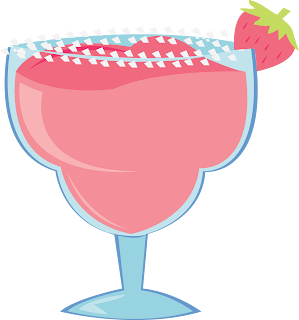 Enjoying the swimming Pool: Ice Creams and Beverages clipart
