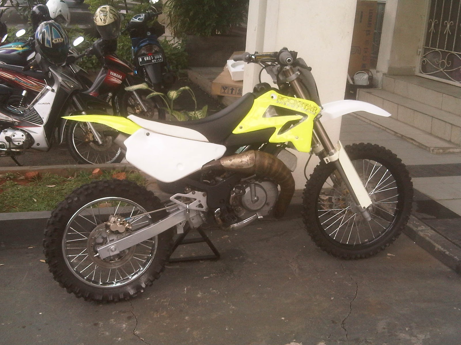 Ompong17 Motor Racer SATRIA 120 MODIFIKASI TRAIL