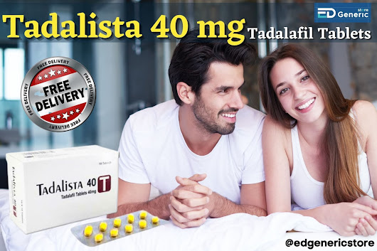 Buy Tadalista 40 Online | Ed Generic Store