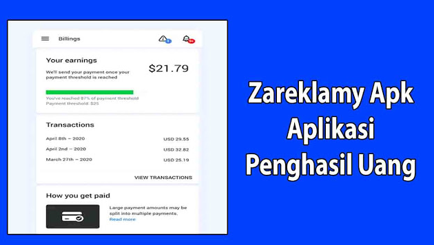 Zareklamy Apk, Aplikasi Penghasil Uang Yang Legit Dan Terbukti Membayar