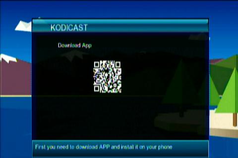 Gx6605S KodiCast Cast option:-