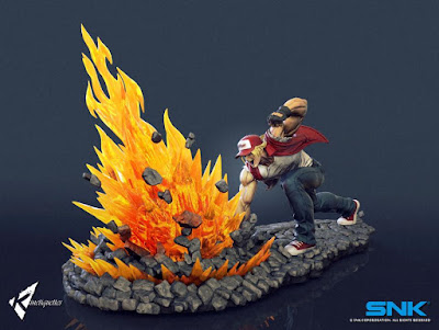 Imágenes de Terry Bogard 1/4 Scale Diorama Statue de "King of Fighters" -  Kinetiquettes