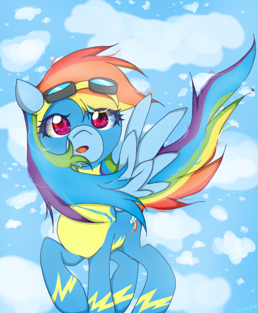 Wonderbolt Rainbow Dash