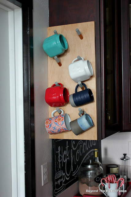 Easy DIY Mug Rack