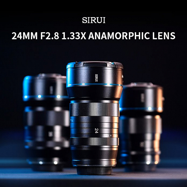 In just a day, more than $ 800,000 was raised for the release of the Sirui 24mm F2.8 anamorphic lens