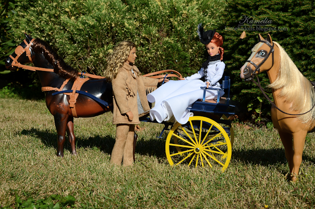 Sindy Pedigree horse vintage gig carriage 80s