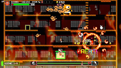 Ninja Jajamaru The Great Yokai Battle Hell Game Screenshot 4