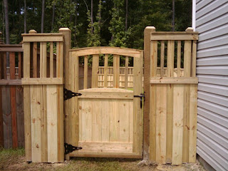 wood fence gate plans